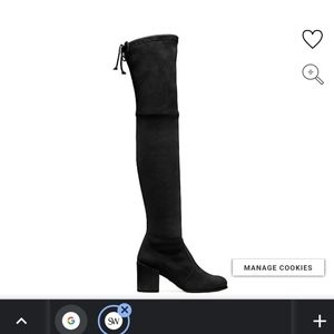 Stuart Weitzman highland suede over the knee boots